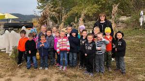 Kindergarten Visits The Pumpkin Patch
