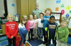 Mr. Carver Visits Mrs. Banks' Class