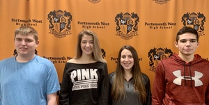PWHS January 2020 Students of the Month