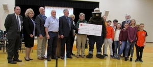 ODNR 'Trees to Textbooks' Presents Check