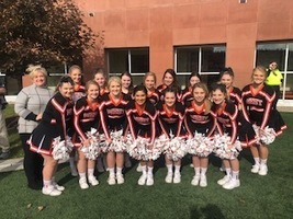PWHS Cheer Performs with BG State