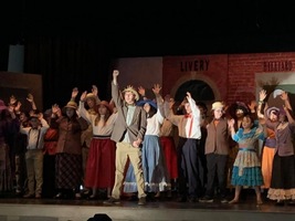 Middle School Performs "The Music Man"