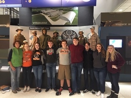 PWHS Students visit U.S. National Air Force Museum