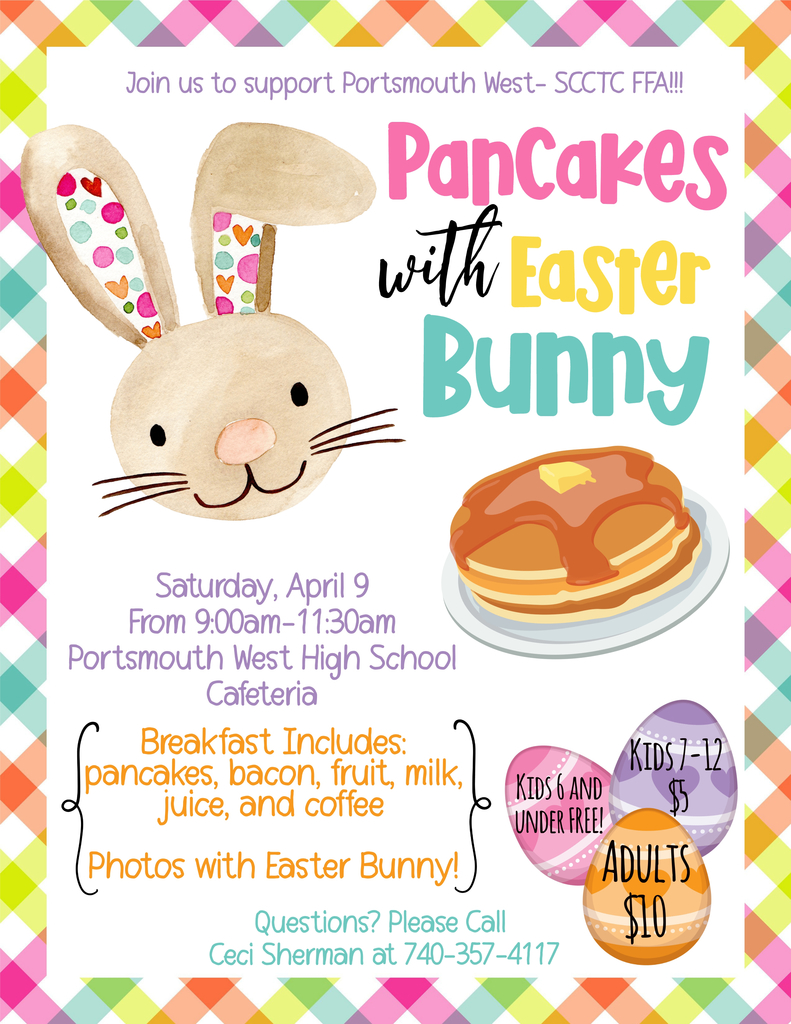 Pancake breakfast - Easter bunny