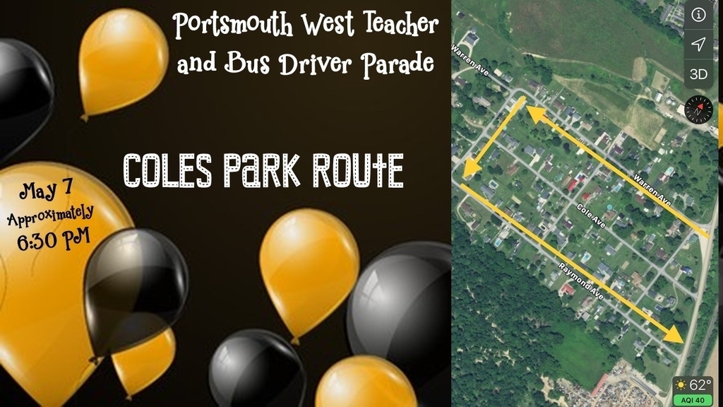 Coles Park Parade Route